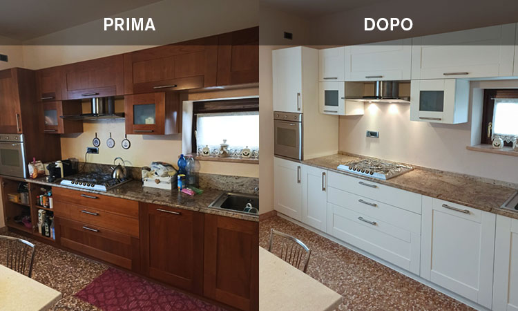Verniciatura e Ripristino Cucine Thiene